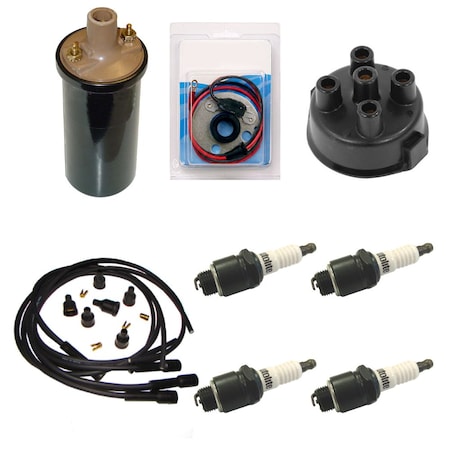 Aic Replacement Parts Electronic Ignition Kit & Hot Coil Fits Allis Chalmers WC WD WD45 Fits Delco-cli KT-ELI80-0303